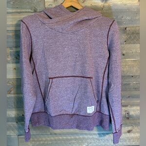 GOOD CONDITION - Converse Cowlneck Hoodie - women’s size medium- maroon